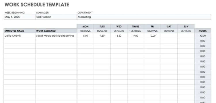 Use Google Sheets to create your unique documents for team/staff ...