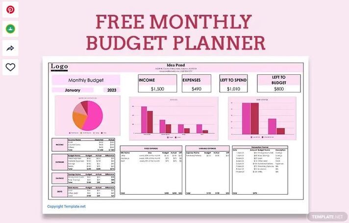 Explore The Collection Of TOP 30 Financial Templates In Google Sheets ...