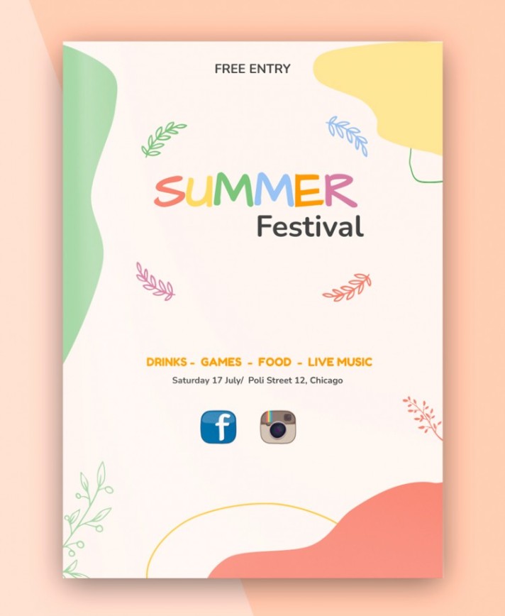 30+ Free Stylish Flyer Templates in Google Docs | Thegoodocs.com