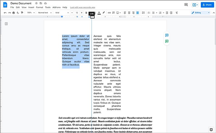 How To Make Columns In Google Docs Thegoodocs Com Thegoodocs Com   Content D4d3caa2 F636 45e4 8ae7 4783a43badda 