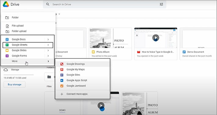 How To Make A Spreadsheet In Google Docs | Thegoodocs.com