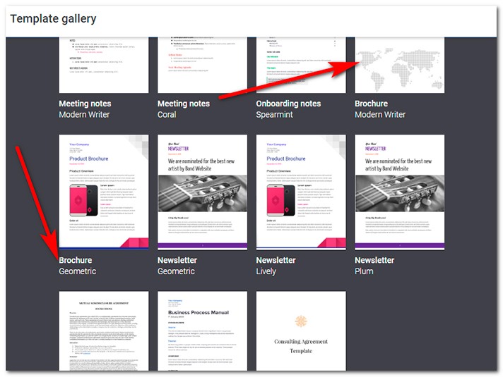 How to Make a Brochure Template in Google Docs