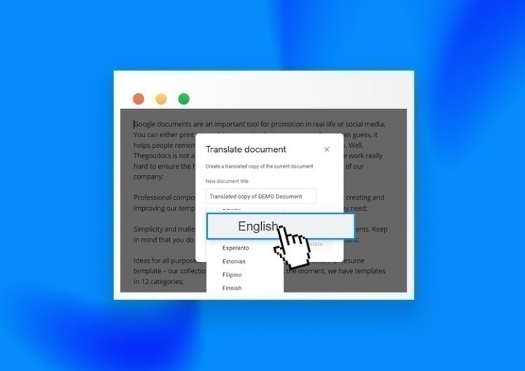 How To Translate A Google Doc