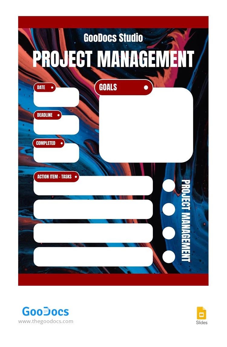 Abstract Project Management - free Google Docs Template - 10064087