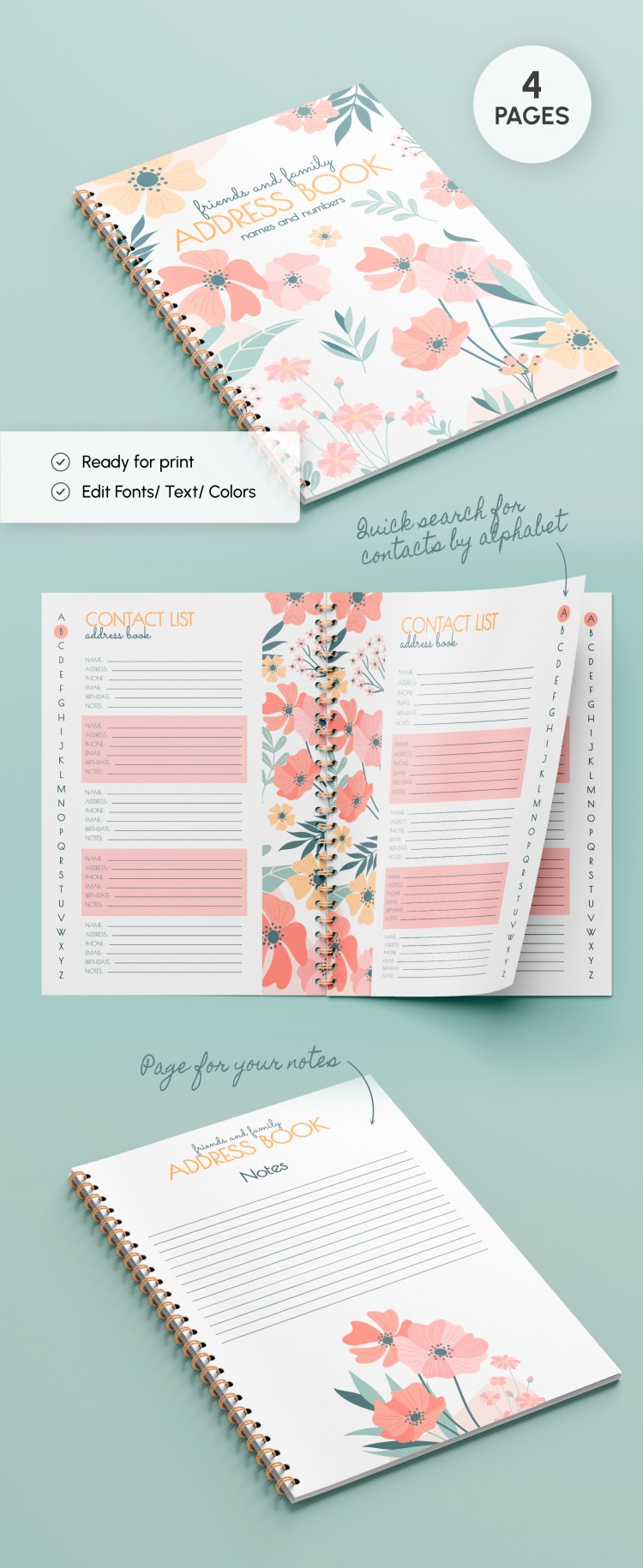 free-address-book-templates-in-google-docs-and-word-thegoodocs-com for Address Book Pages Printable Free Free Address Book Templates in Google Docs and Word | thegoodocs.com for Address Book Pages Printable Free