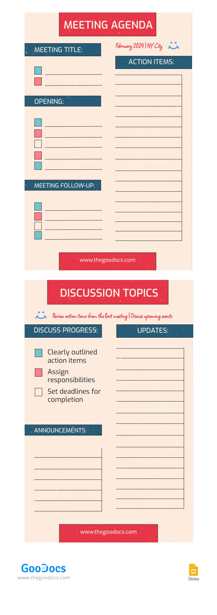 Agenda Reunión Nota - free Google Docs Template - 10068201