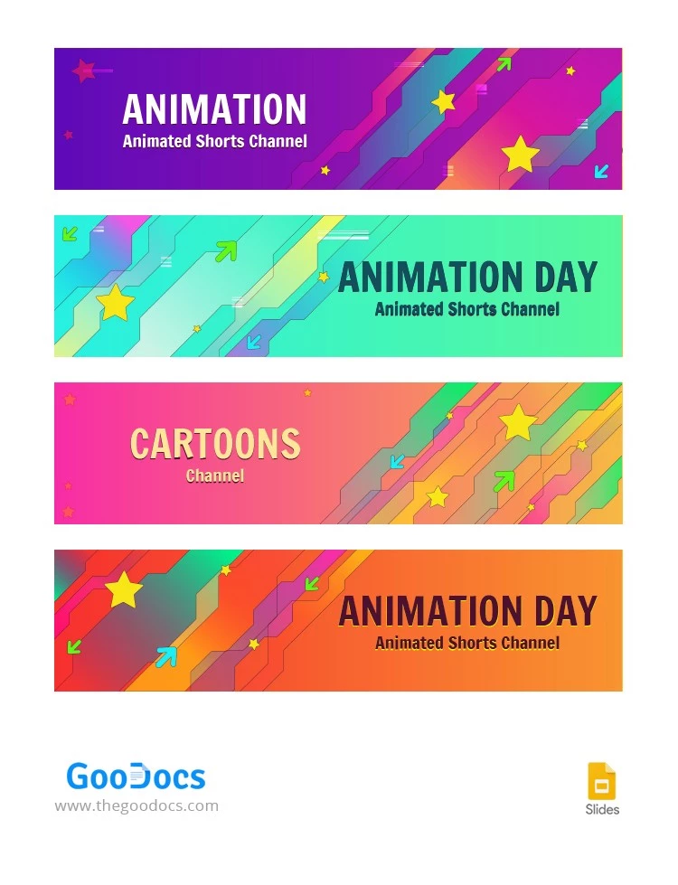 En-tête d'animation - free Google Docs Template - 10063230