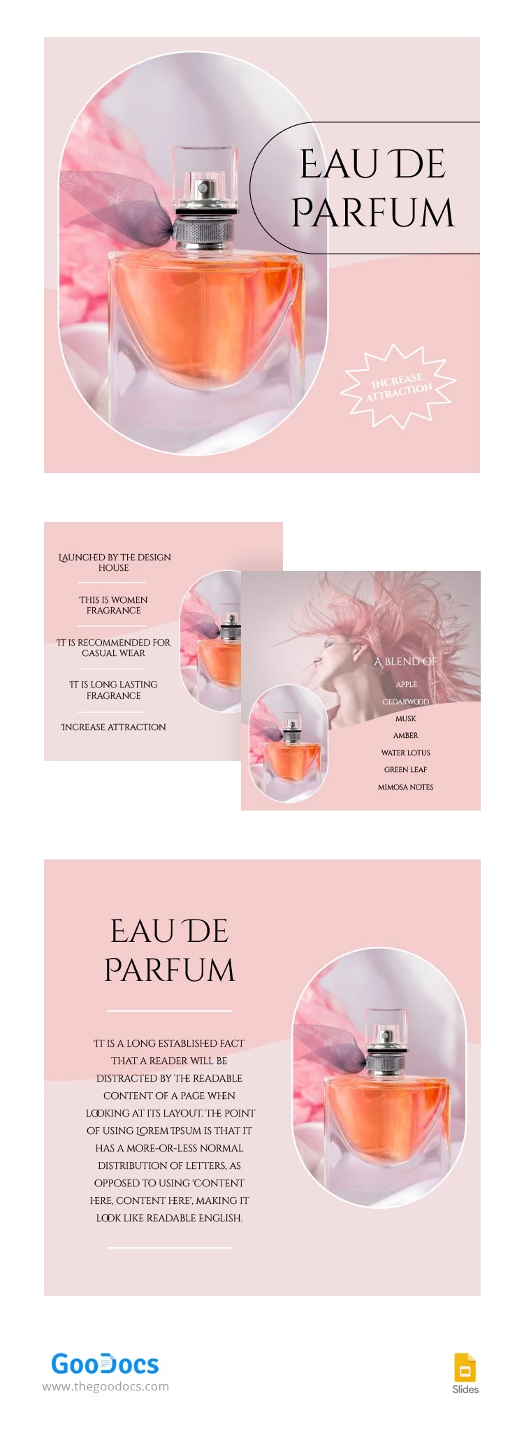 Attractive Eau De Parfum Amazon Product - free Google Docs Template - 10063849