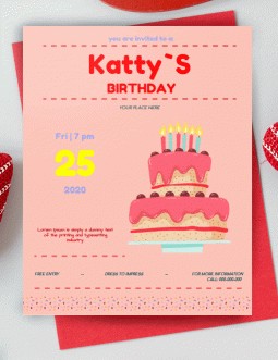 Free Birthday Flyer Template In Google Docs