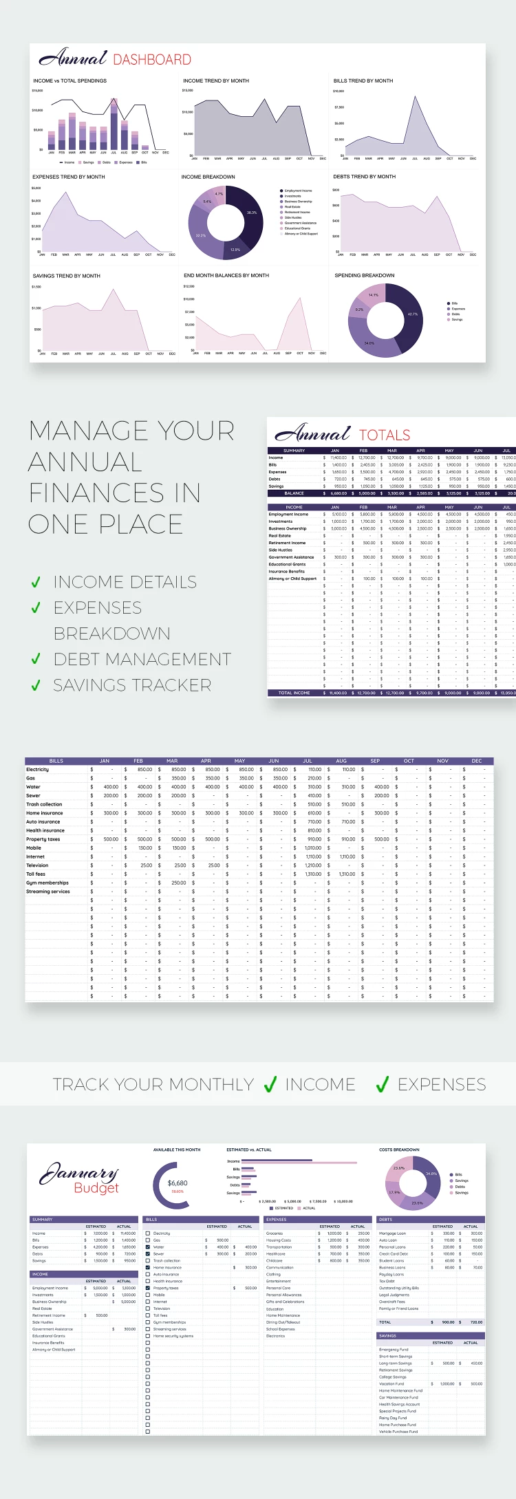 Budget Spreadsheet - free Google Docs Template - 10068755