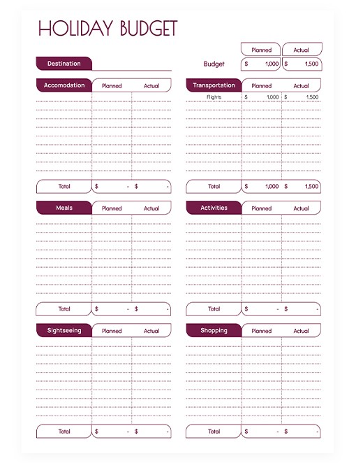 personal budget spreadsheet template excel