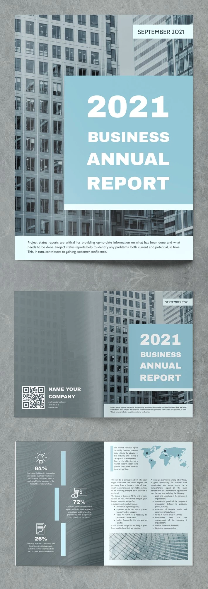 Perfect Business Annual Report - free Google Docs Template - 10061901