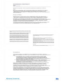 Business Contract - free Google Docs Template - 10065560