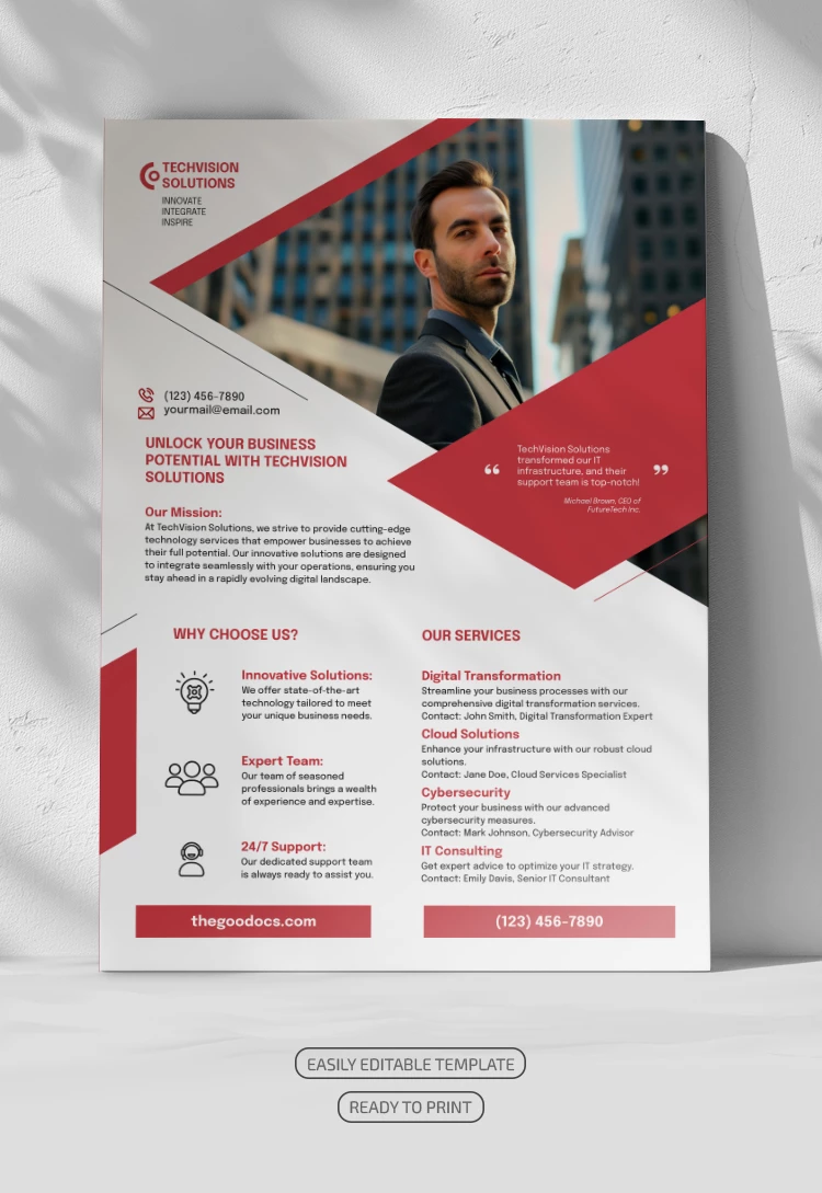 Business Flyer - free Google Docs Template - 10068930