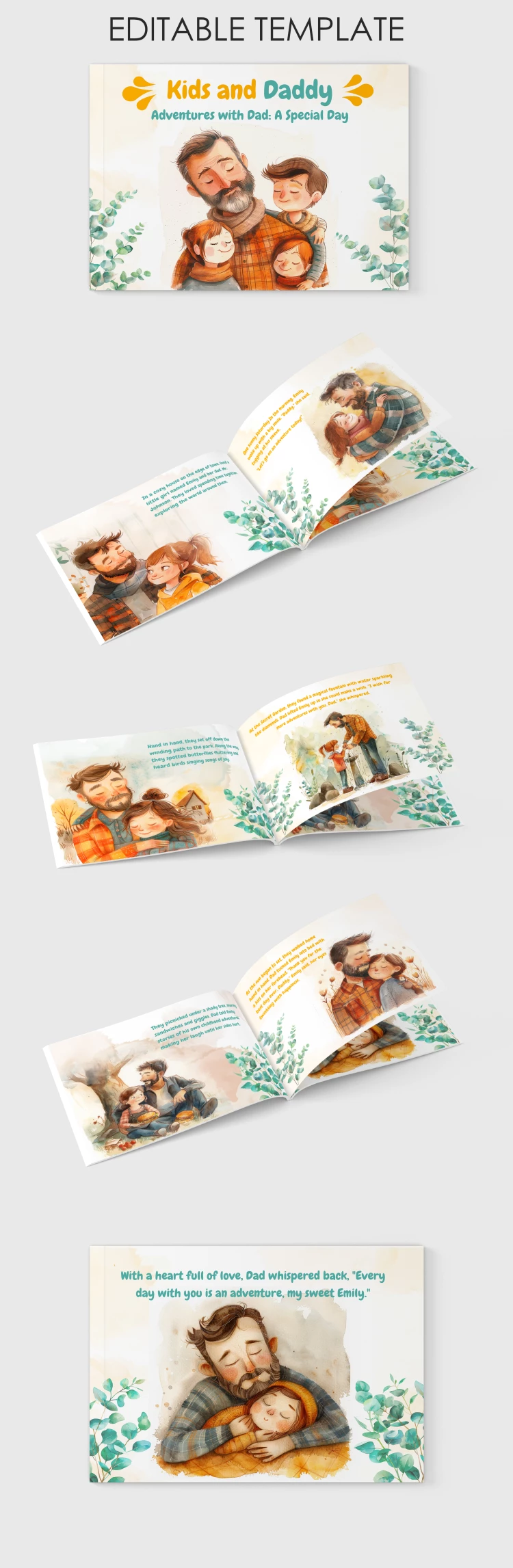 Cute Children's Book - free Google Docs Template - 10068834