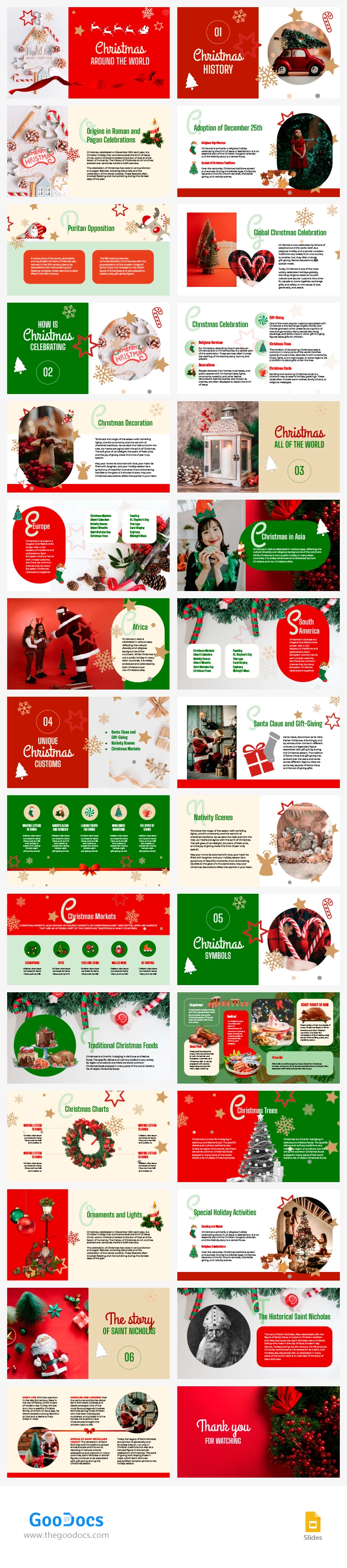 Navidad alrededor del mundo - free Google Docs Template - 10067303