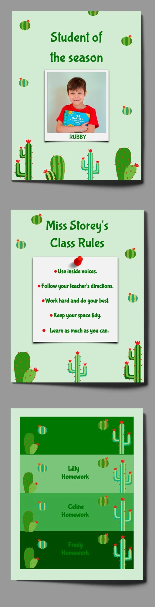 Cute Classroom Decor - free Google Docs Template - 10061823