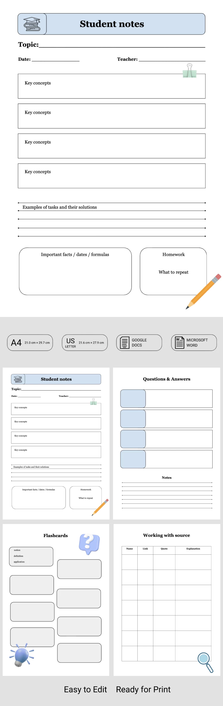 College Study Guide Template - free Google Docs Template - 10071378 College Study Guide Template - free Google Docs Template - 10071378