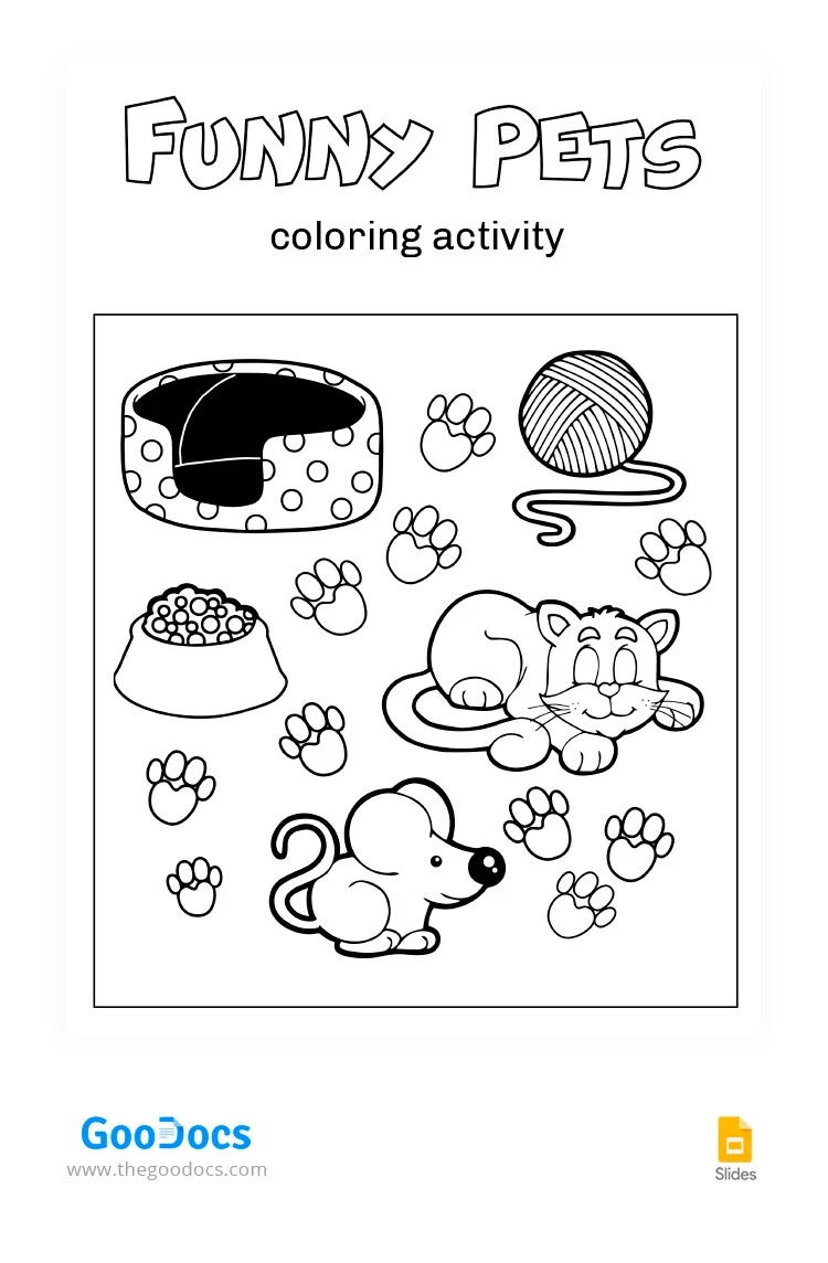 Coloring Activity Worksheets - free Google Docs Template - 10063232