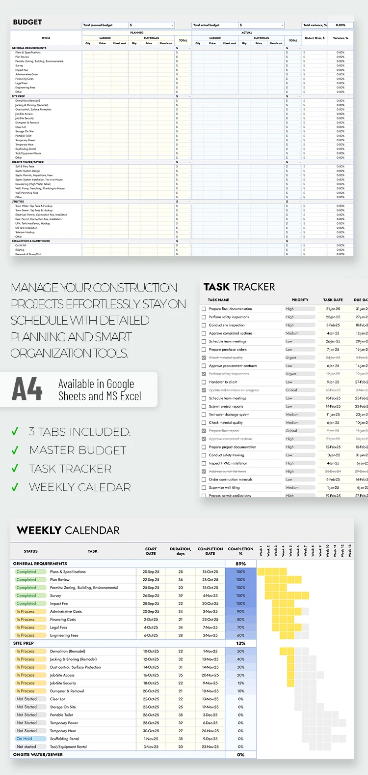 Budget de construction professionnel - free Google Docs Template - 10063365 Budget de construction professionnel - free Google Docs Template - 10063365