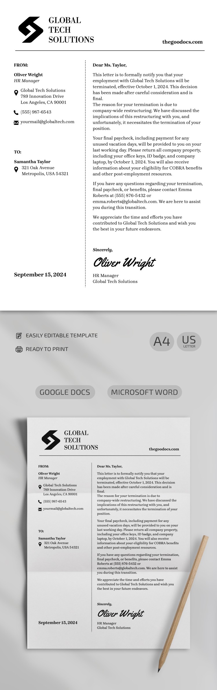 Free Contract Termination Letter Template for Google Docs and Microsoft ...