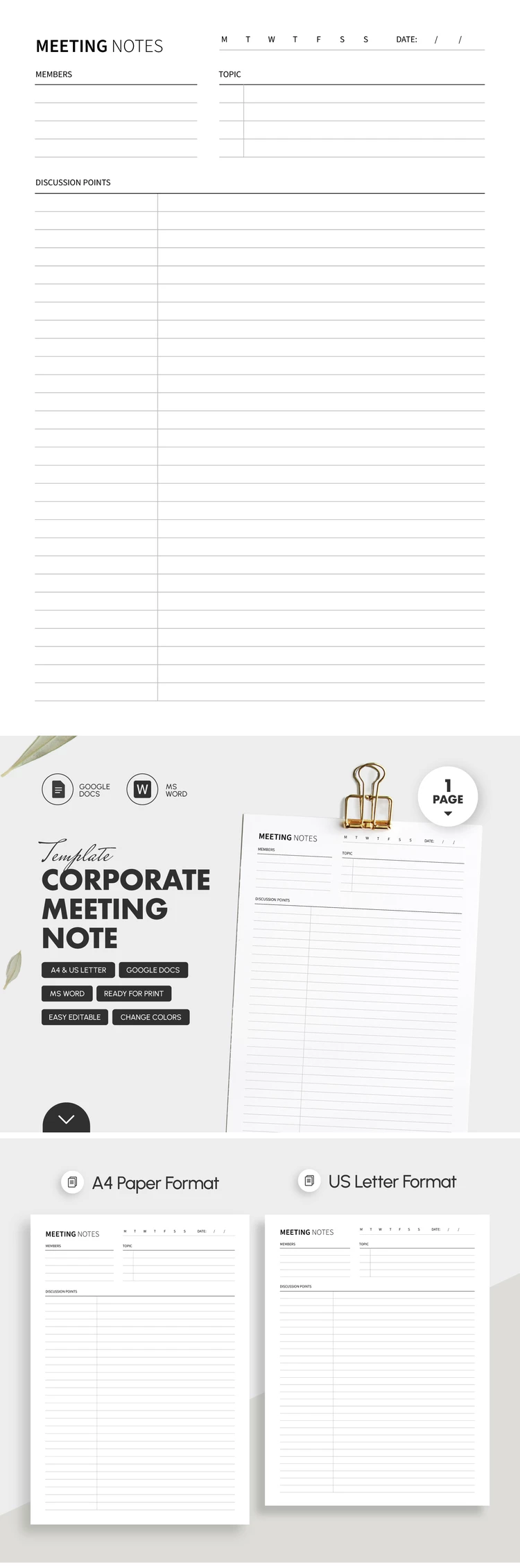 Corporate Meeting Note Template - free Google Docs Template - 10071175 Corporate Meeting Note Template - free Google Docs Template - 10071175