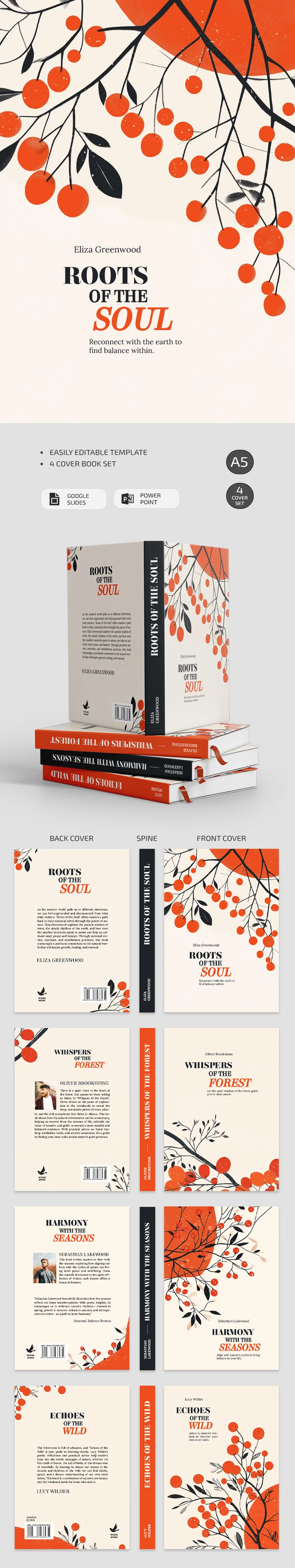 Couverture Livre - free Google Docs Template - 10069437