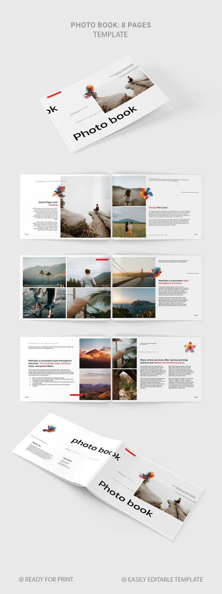 Photolibro creativo - free Google Docs Template - 10068860