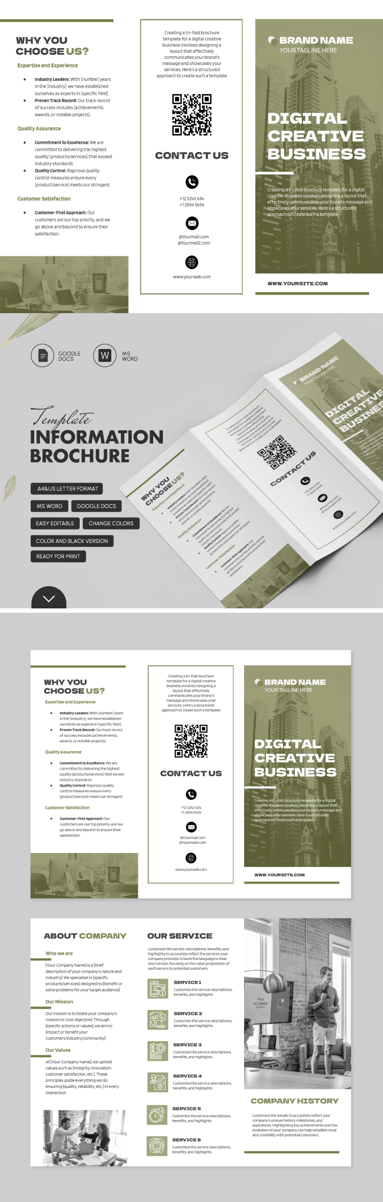 Brochure d'information - free Google Docs Template - 10068874