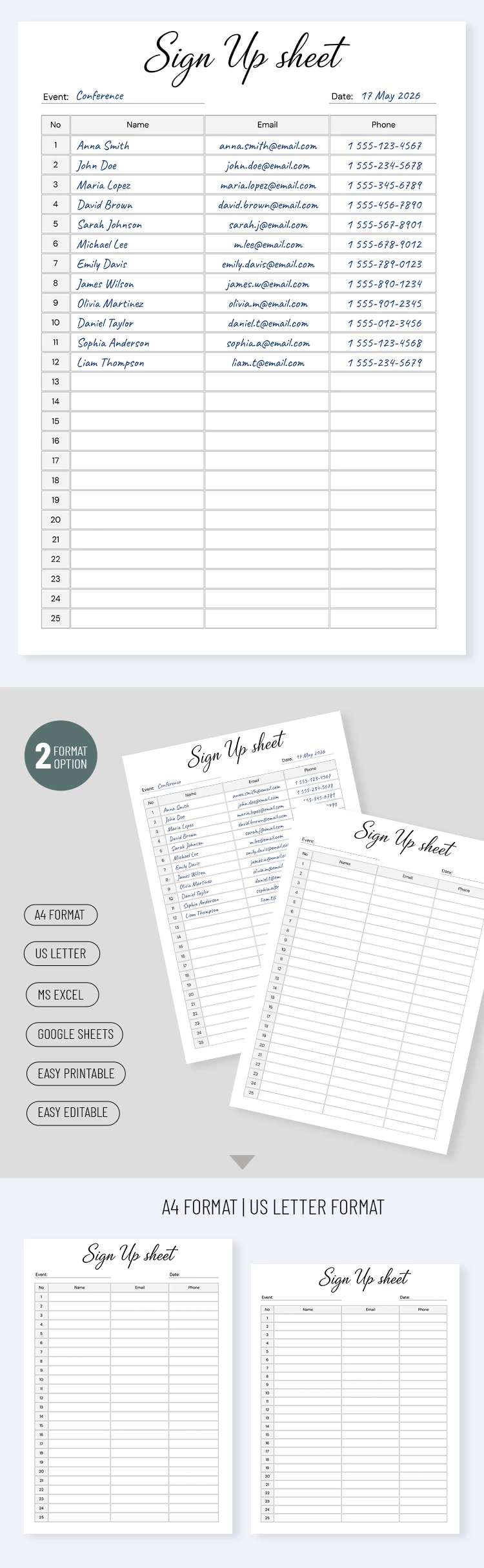 Customizable Sign-Up Sheet Template - free Google Docs Template - 10071338 Customizable Sign-Up Sheet Template - free Google Docs Template - 10071338