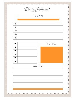Free Daily Journal Templates In Google Docs, Google Sheets