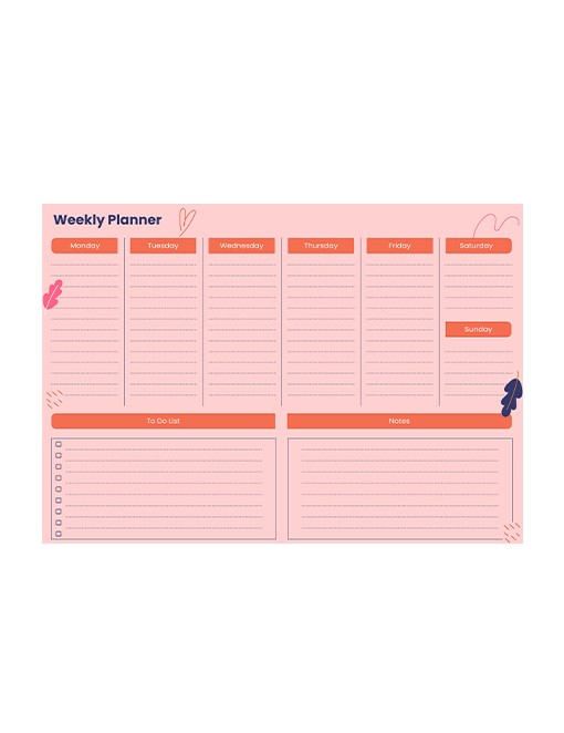 Homework Planner Template In Google Docs