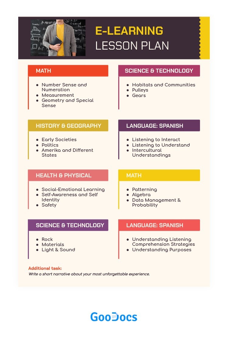 Lesson - eLearning Learning