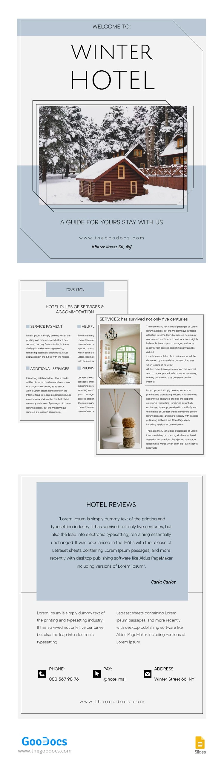 Elegant Pastel Welcome Book - free Google Docs Template - 10065224