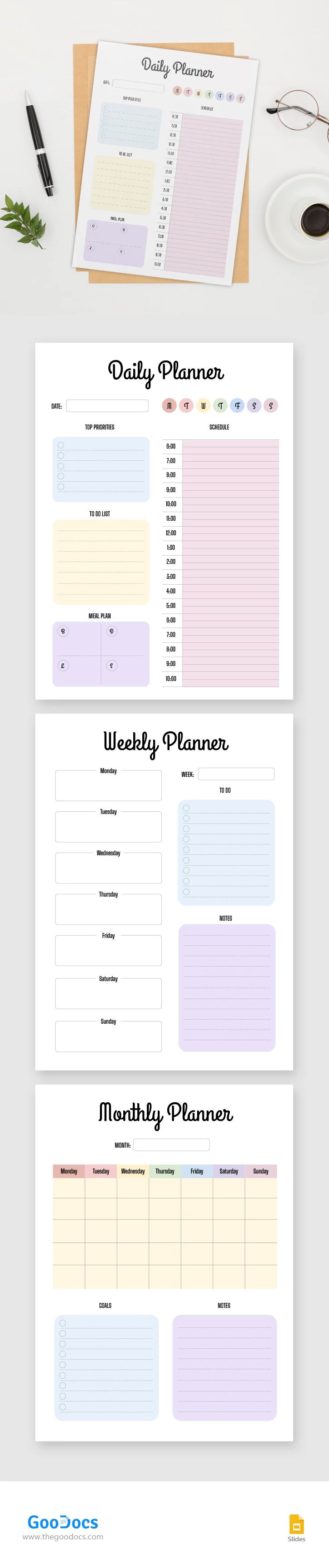 Family Planner - free Google Docs Template - 10066971