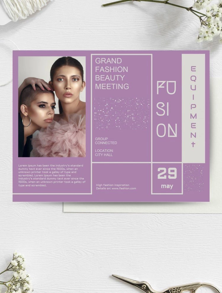 Fashion Flyer - free Google Docs Template - 10061552