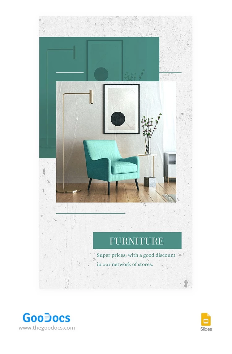 Furniture Instagram Story - free Google Docs Template - 10062836