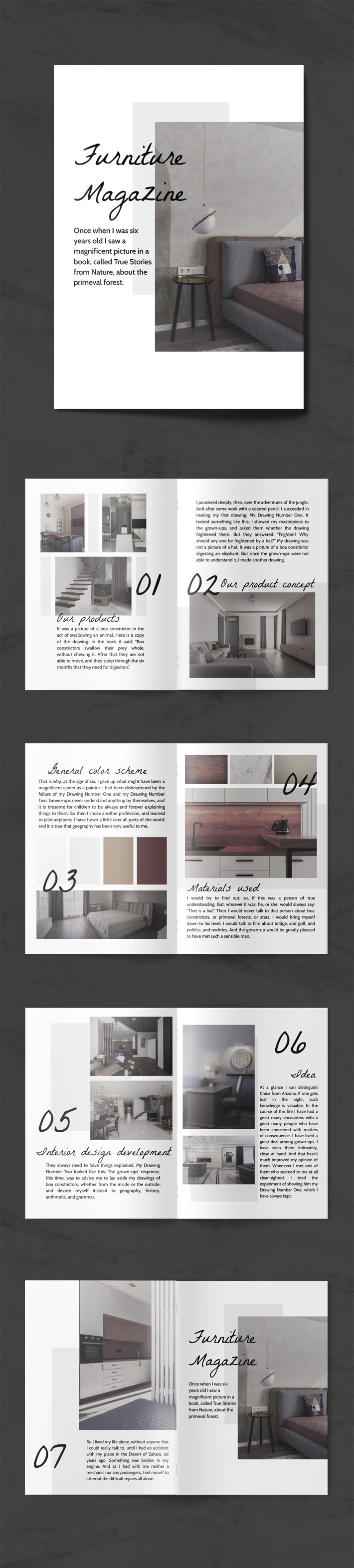 Furniture Magazine - free Google Docs Template - 10061902