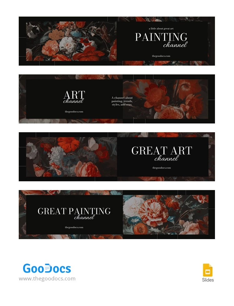 Grand en-tête artistique - free Google Docs Template - 10063098