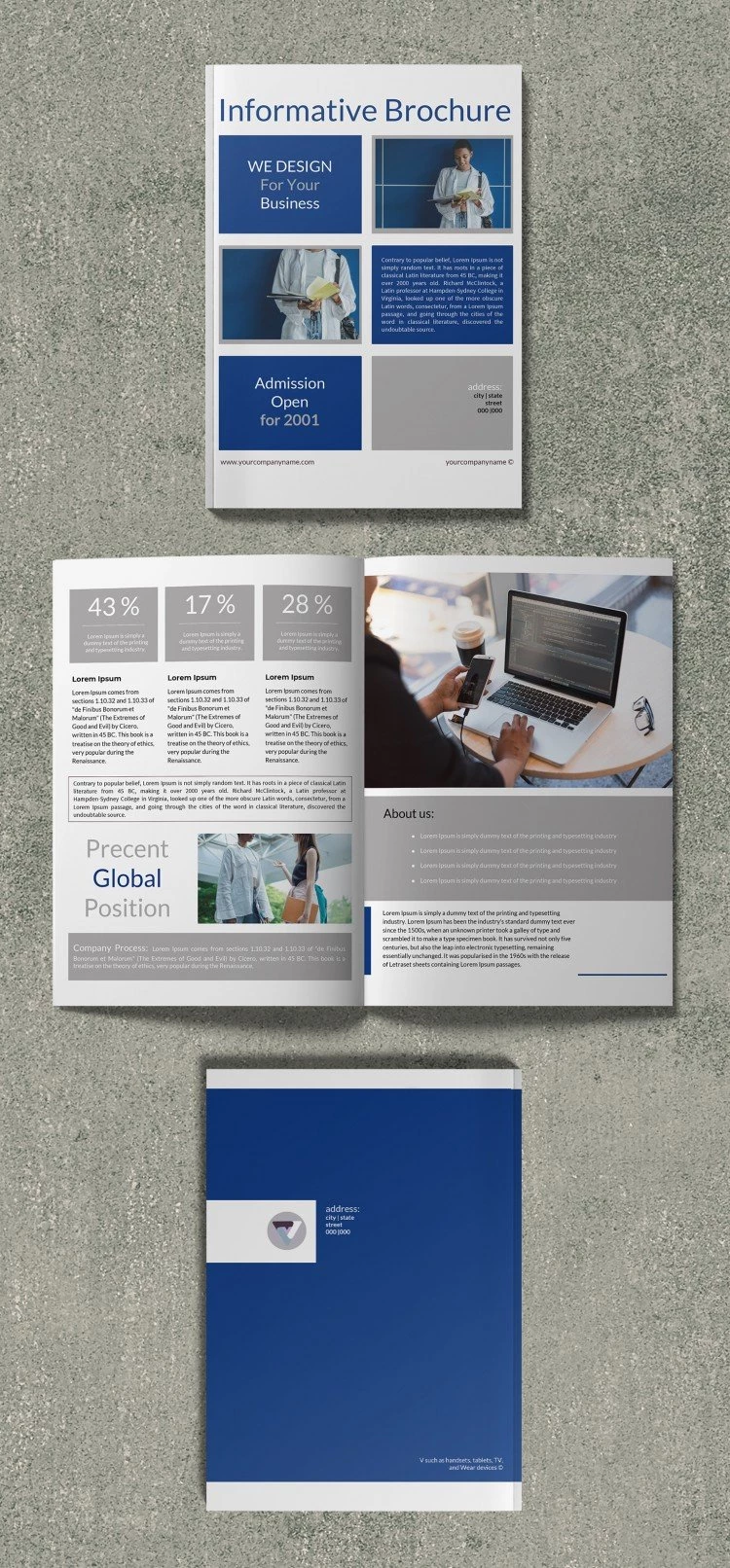 Brochure informative - free Google Docs Template - 10061623