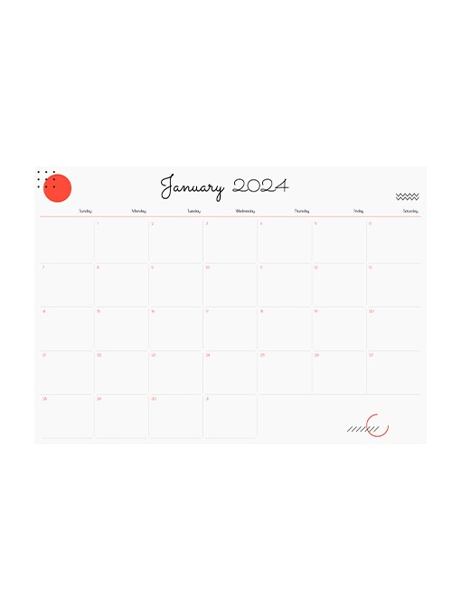 Get Free Calendars Templates In Google Sheets | Thegoodocs.com