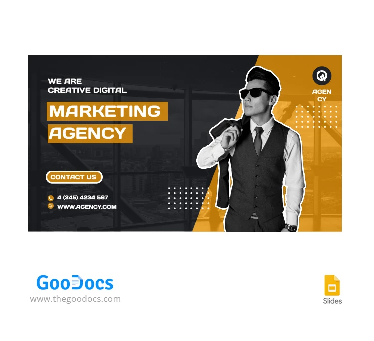 Marketing Agency YouTube Thumbnail - free Google Docs Template - 10067600