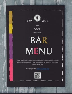 Free Wonderful Menu Bar Template In Google Docs