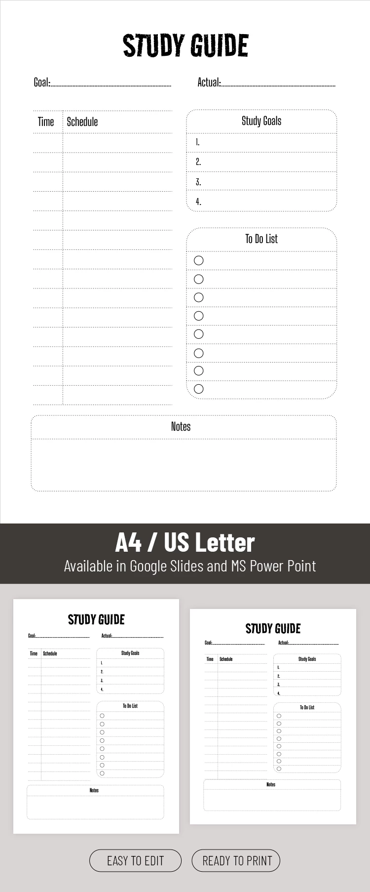 Minimalist Study Guide Template - free Google Docs Template - 10071234 Minimalist Study Guide Template - free Google Docs Template - 10071234