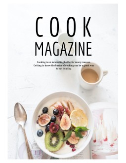 food magazine pages