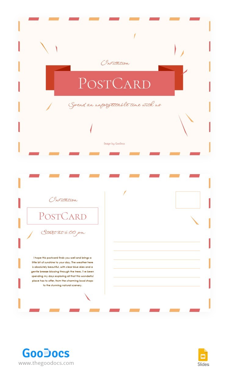 Free Printable Blank Postcards for Kids  Printable postcards, Postcard  template free, Templates printable free