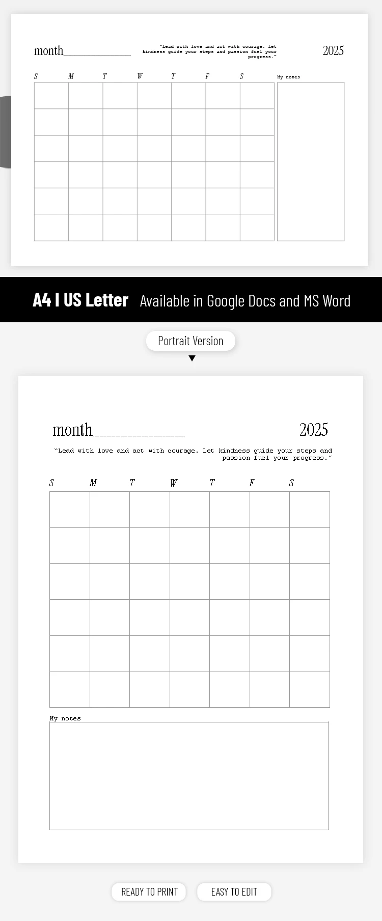 Monthly Blank Calendar Template - free Google Docs Template - 10071543 Monthly Blank Calendar Template - free Google Docs Template - 10071543