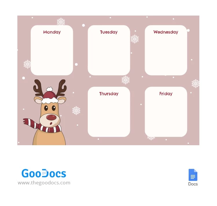 New Year's Classroom Announcement - free Google Docs Template - 10062577