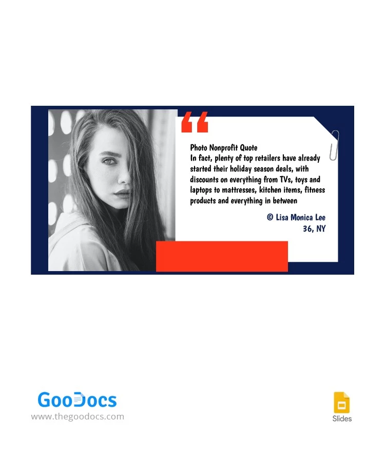 Photo Nonprofit Quote Facebook Cover - free Google Docs Template - 10062623