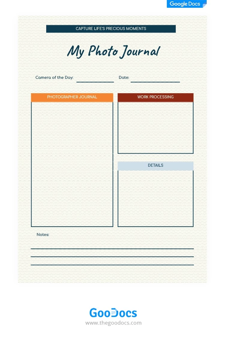 摄影日记 - free Google Docs Template - 10062021